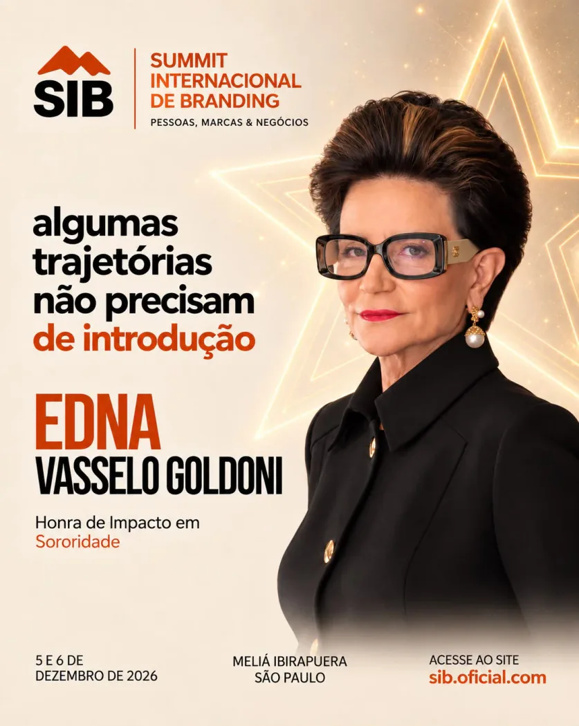 Edna Vasselo Goldoni — Honra de Impacto do SIB 2026