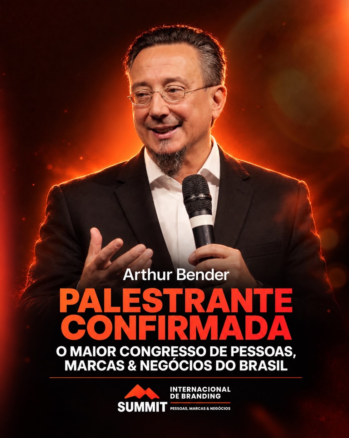 Arthur Bender — palestrante que já passou pelo SIB