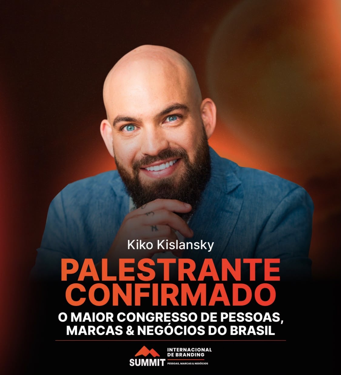 Kiko Kislansky — palestrante que já passou pelo SIB