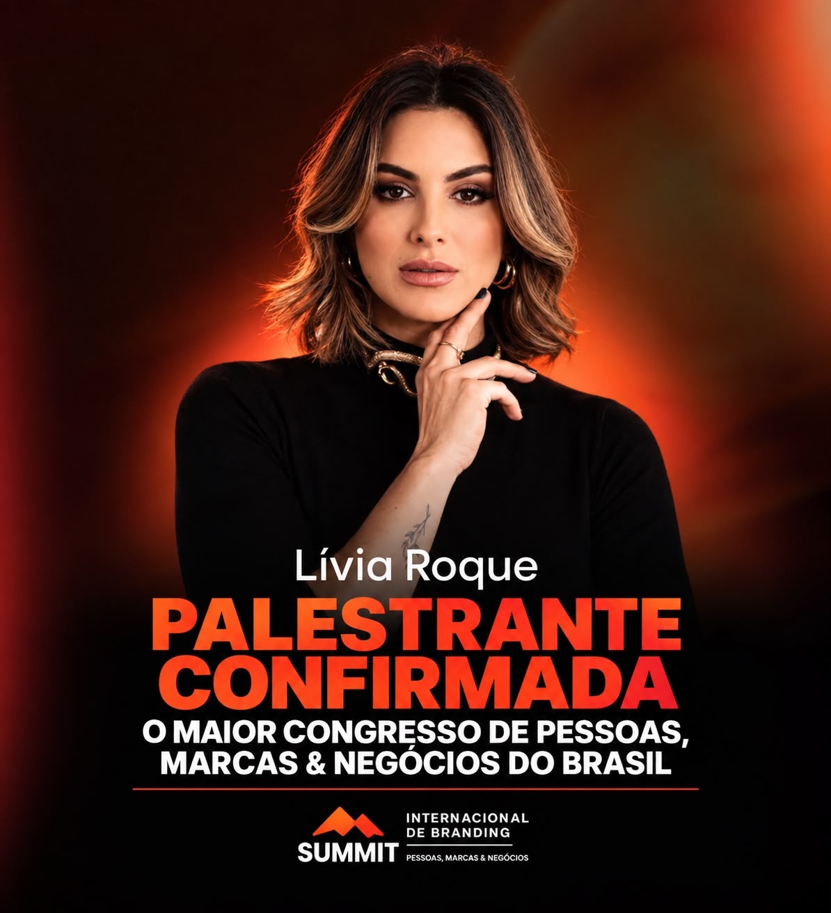Lívia Roque — palestrante que já passou pelo SIB
