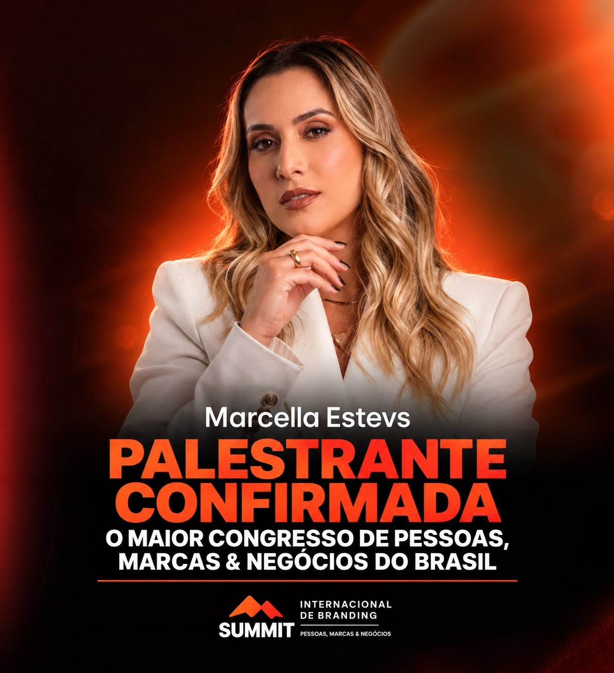 Marcella Estevs — palestrante que já passou pelo SIB