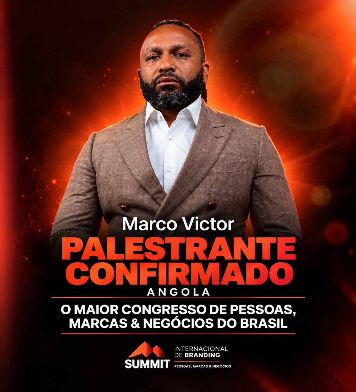 Marco Victor — palestrante que já passou pelo SIB