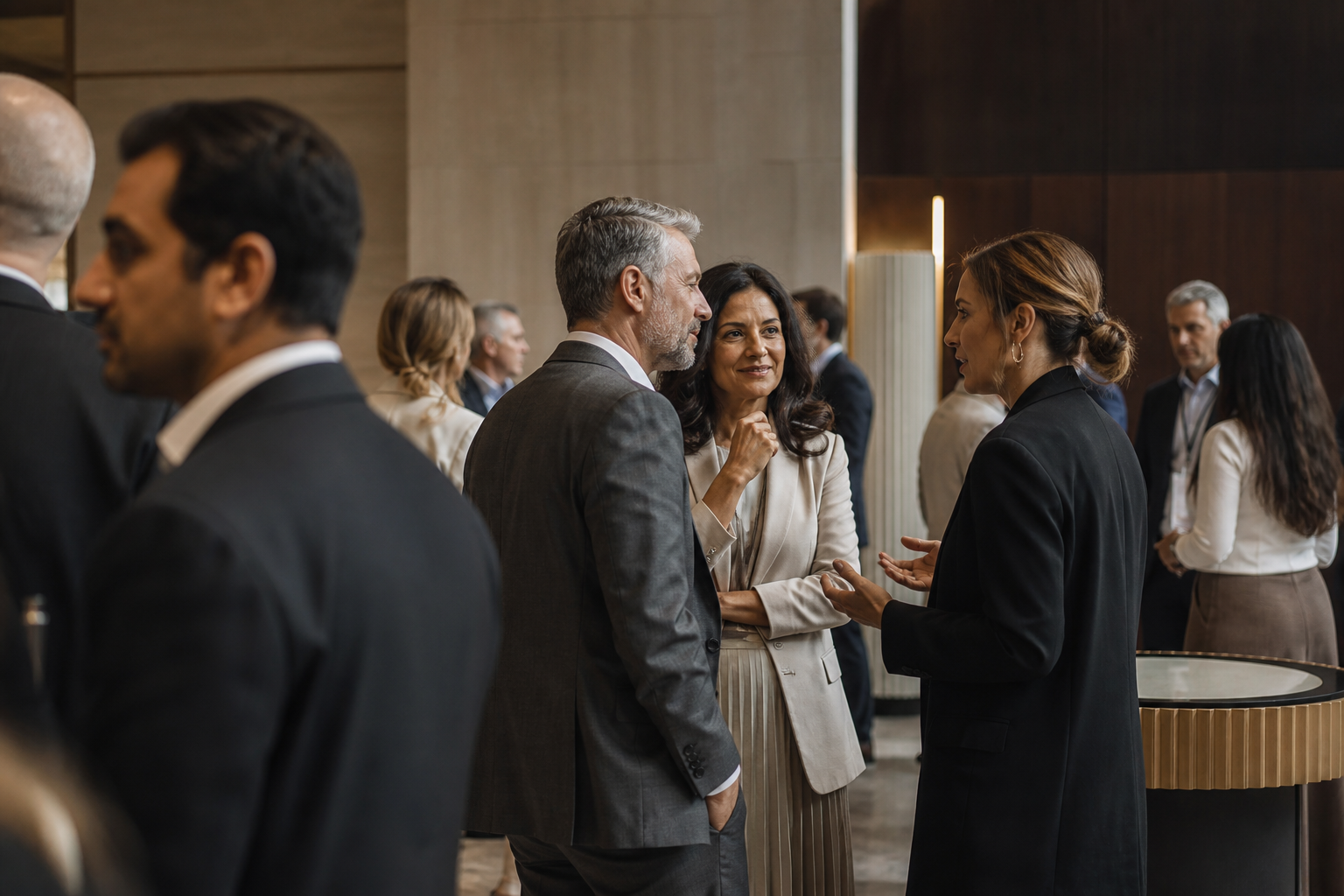 Networking entre participantes